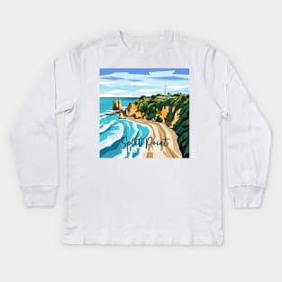 Split Rock Point Lighthouse, Australia Kids Long Sleeve T-Shirt